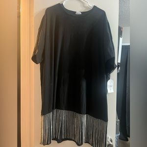 Fringe TSHIRT dress